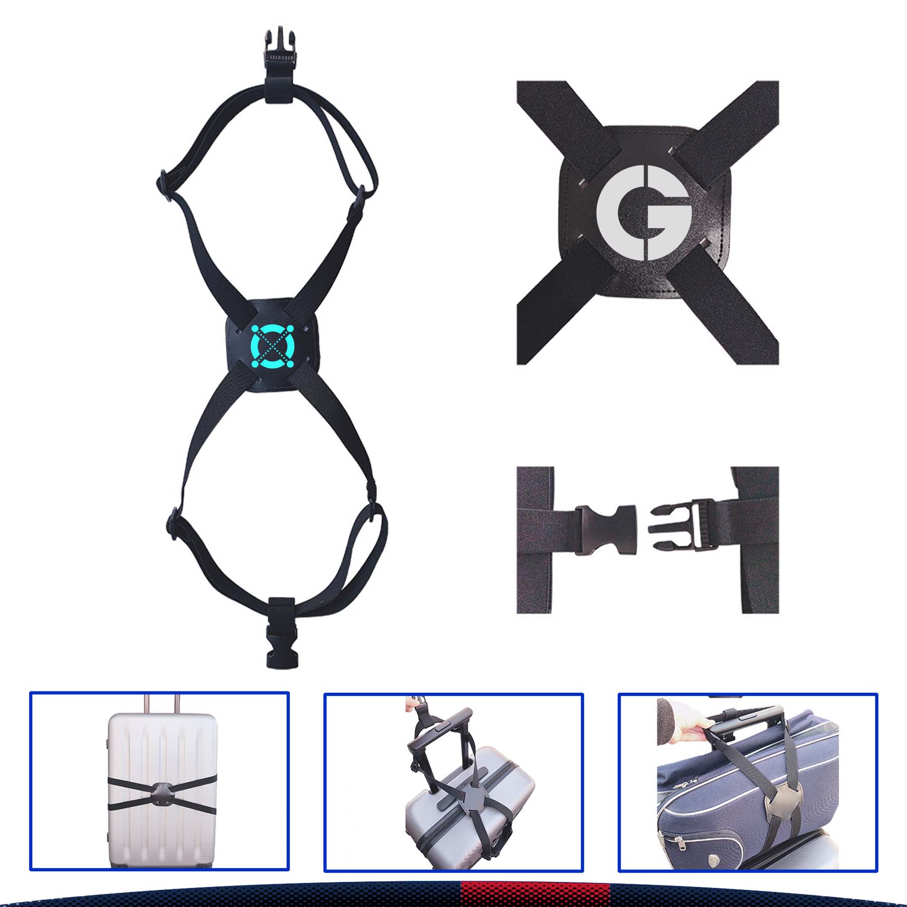 Gelap Luggage Strap 2
