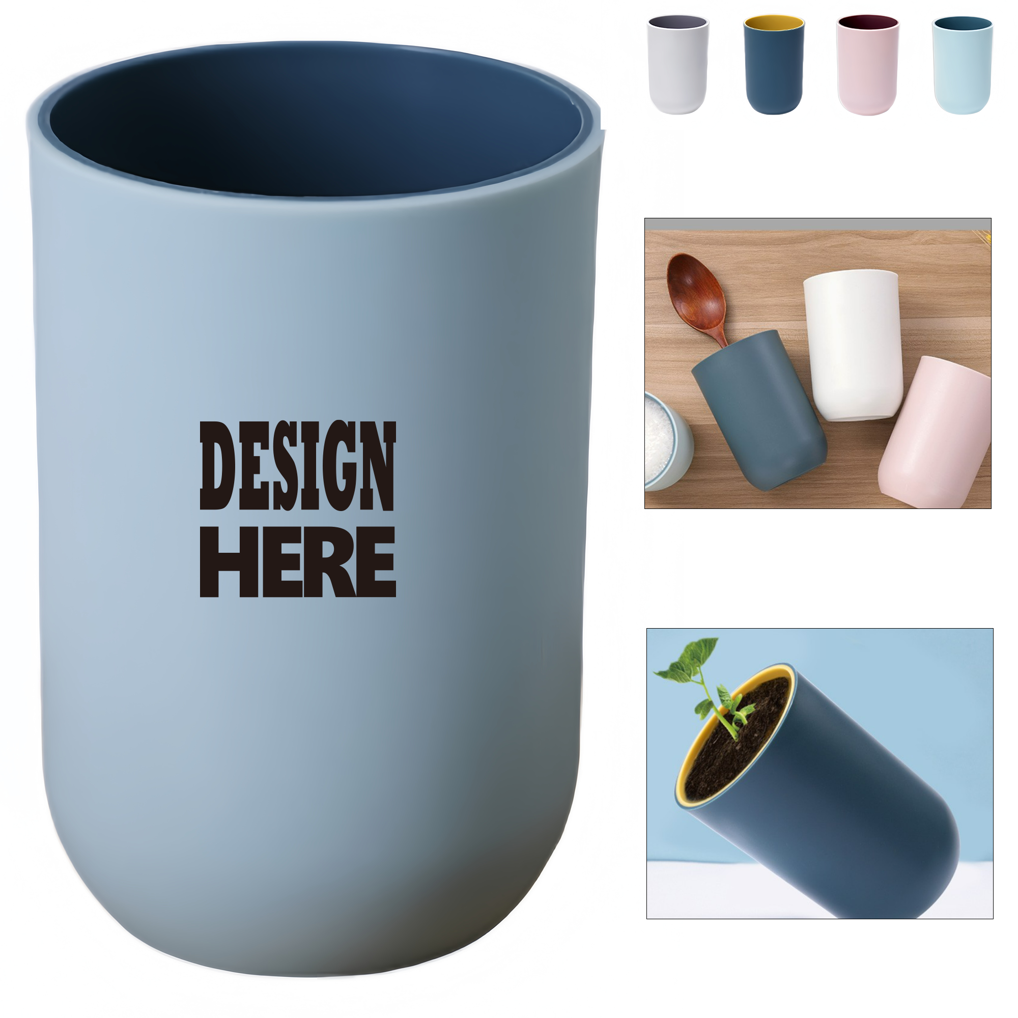 11 oz. Bicolor Mouthwash Mug 2