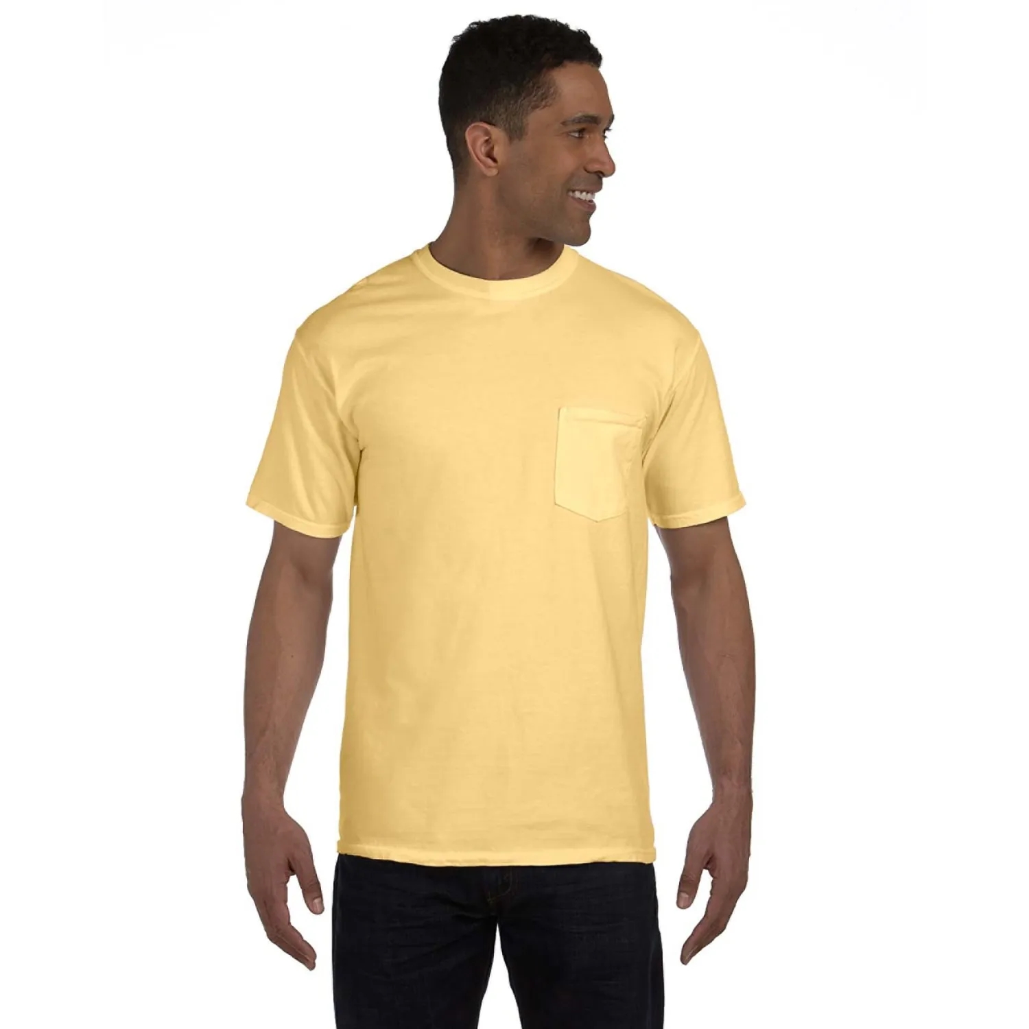 COMFORT COLORS ADULT HEAVYWEIGHT 6.1 OZ. POCKET T-SHIRT 139