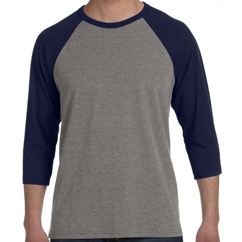 Bella Unisex 3/4-Sleeve Baseball T-Shirt 11