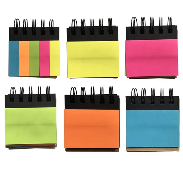 Mini Spiral Sticky Notes & Flags 1