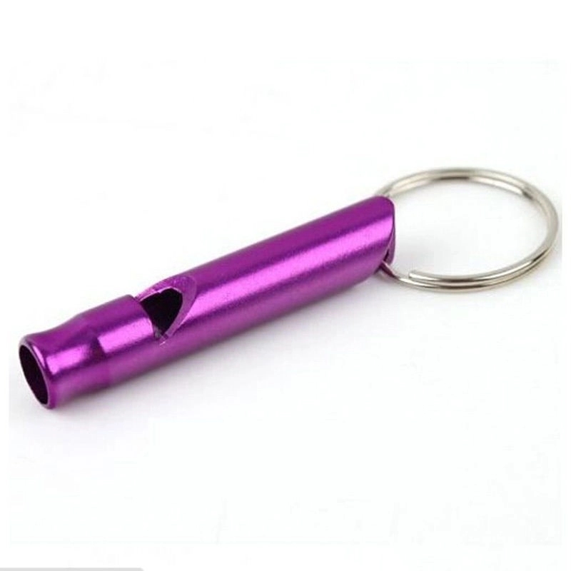 Aluminium Whistle With Key Ring 4
