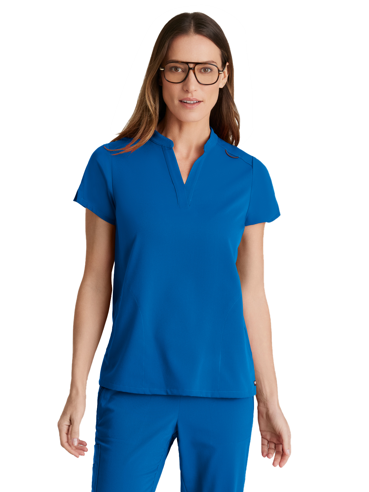 Grey's Anatomy Spandex Stretch - Women's Two-Pocket Avery Scrub Top 27