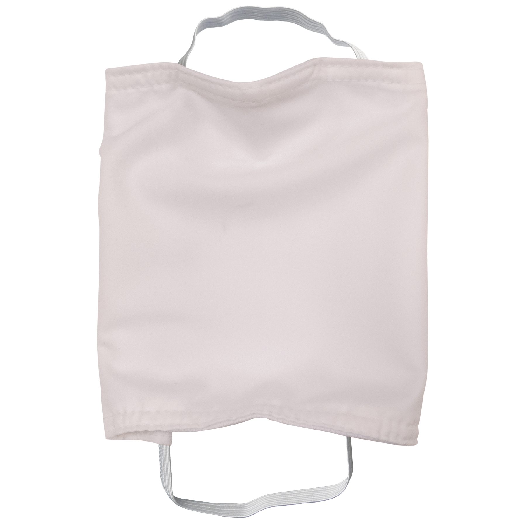 Premium White Fabric Face Mask 1
