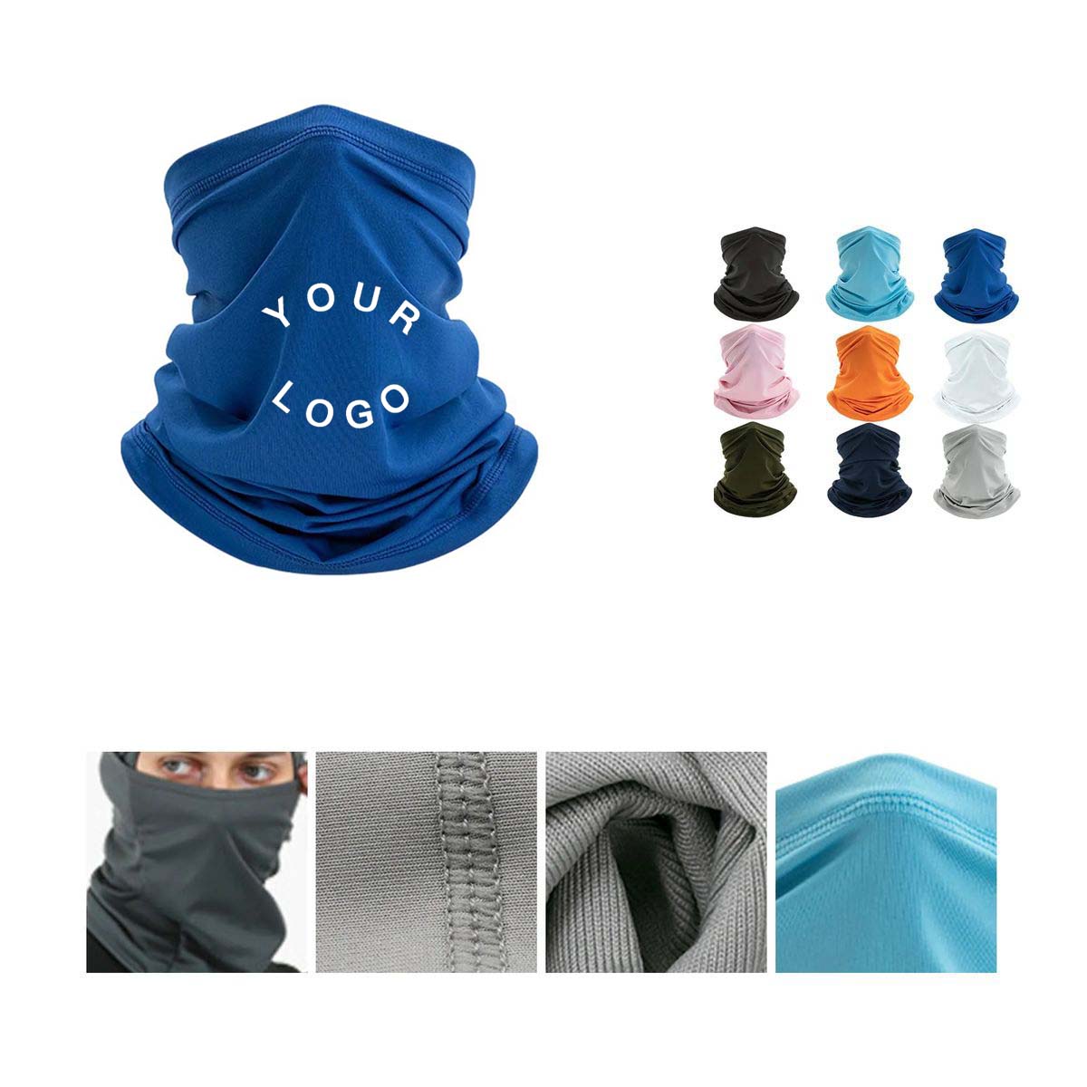 Polyester Cooling Neck Scarf for Sports and Travel 8