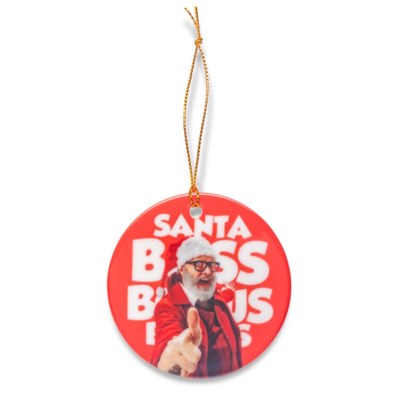 Full Color Ceramic Christmas Ornament 13