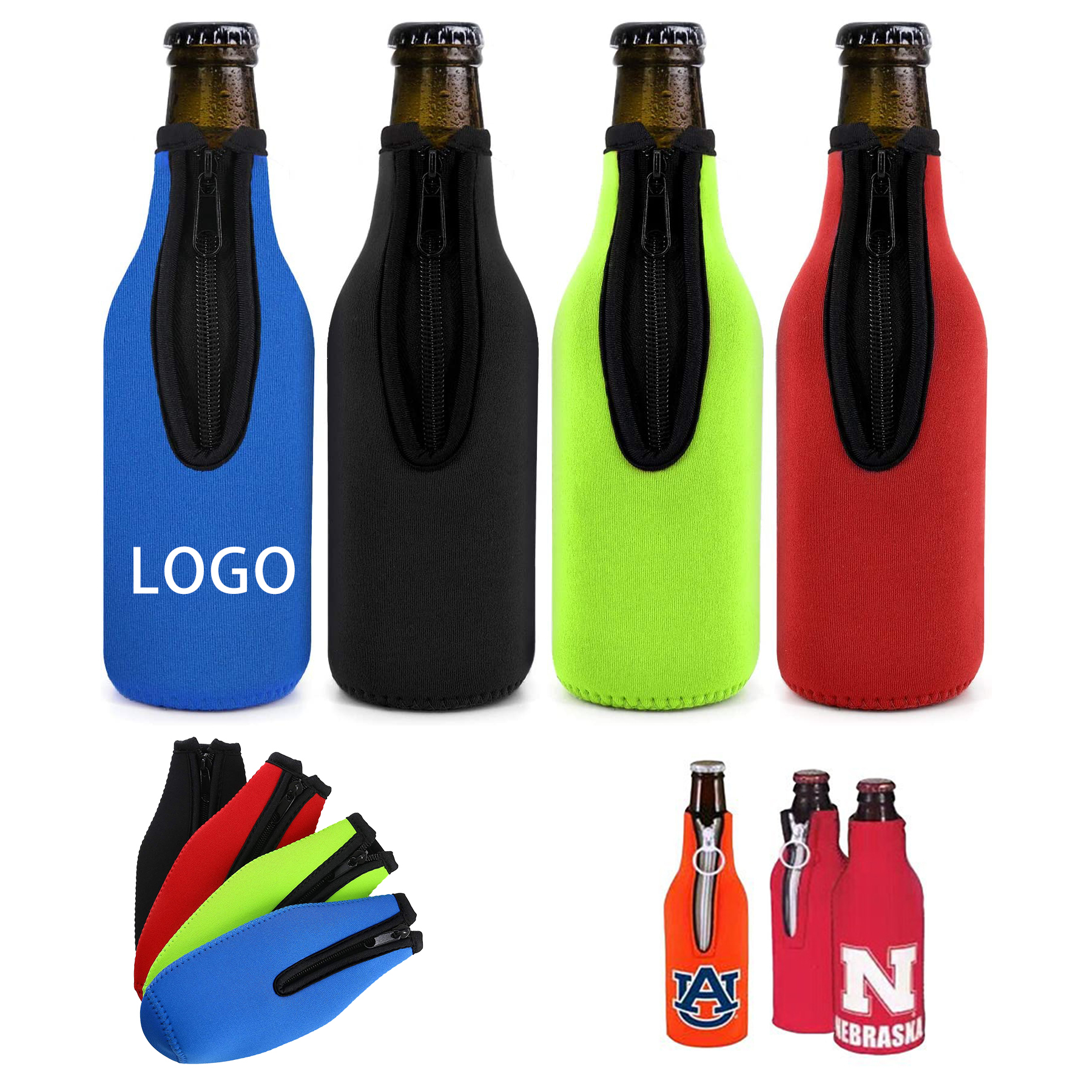 Drink Sleeves, custom koozie with logo imprint 2