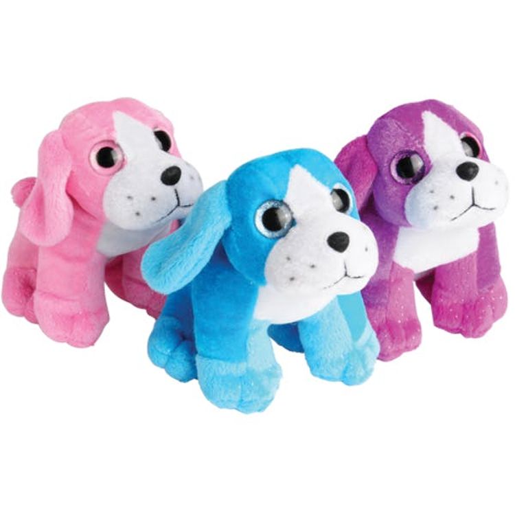 Sitting Dog Plush Toys - Assorted 2