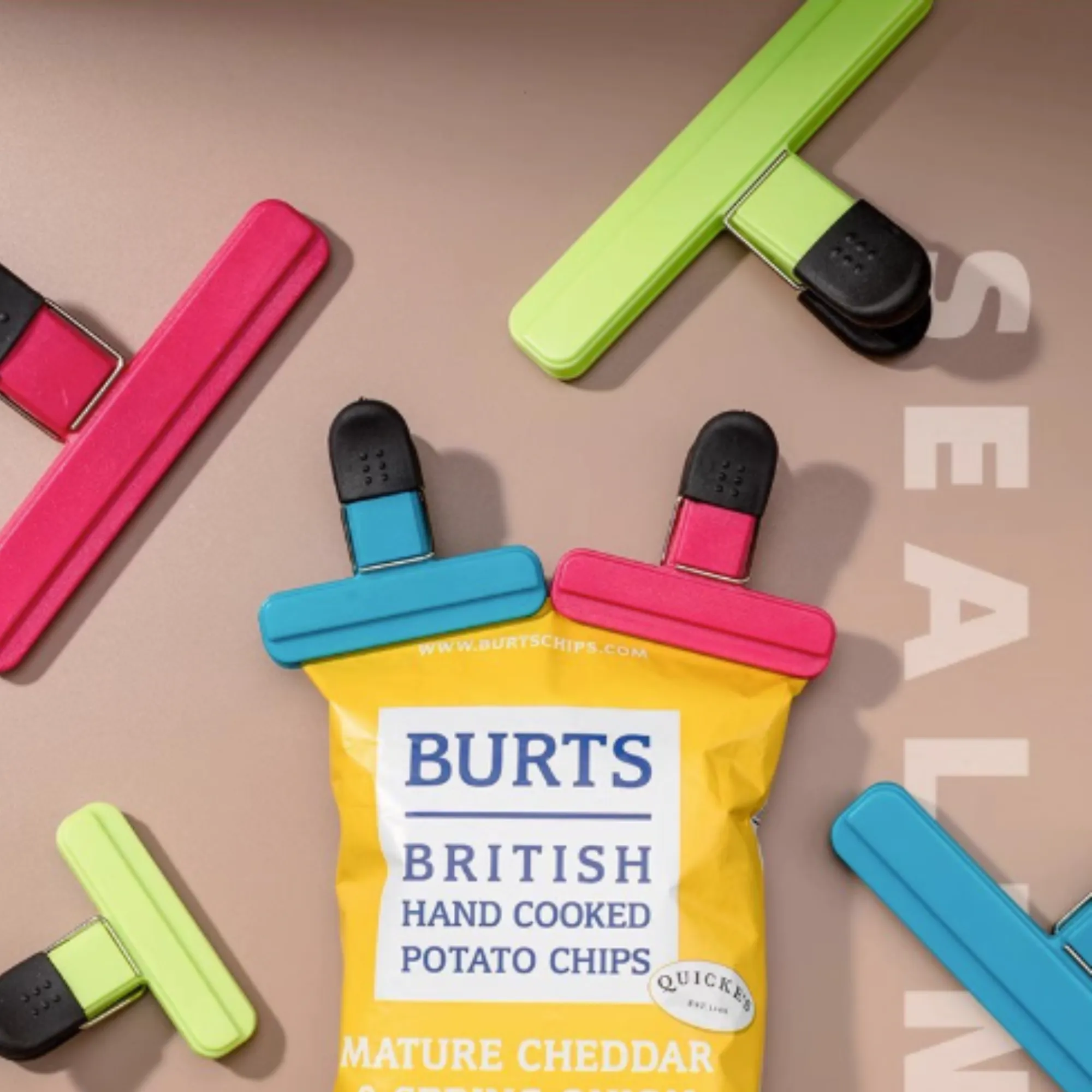 Colorful Food - sealing Clips 2