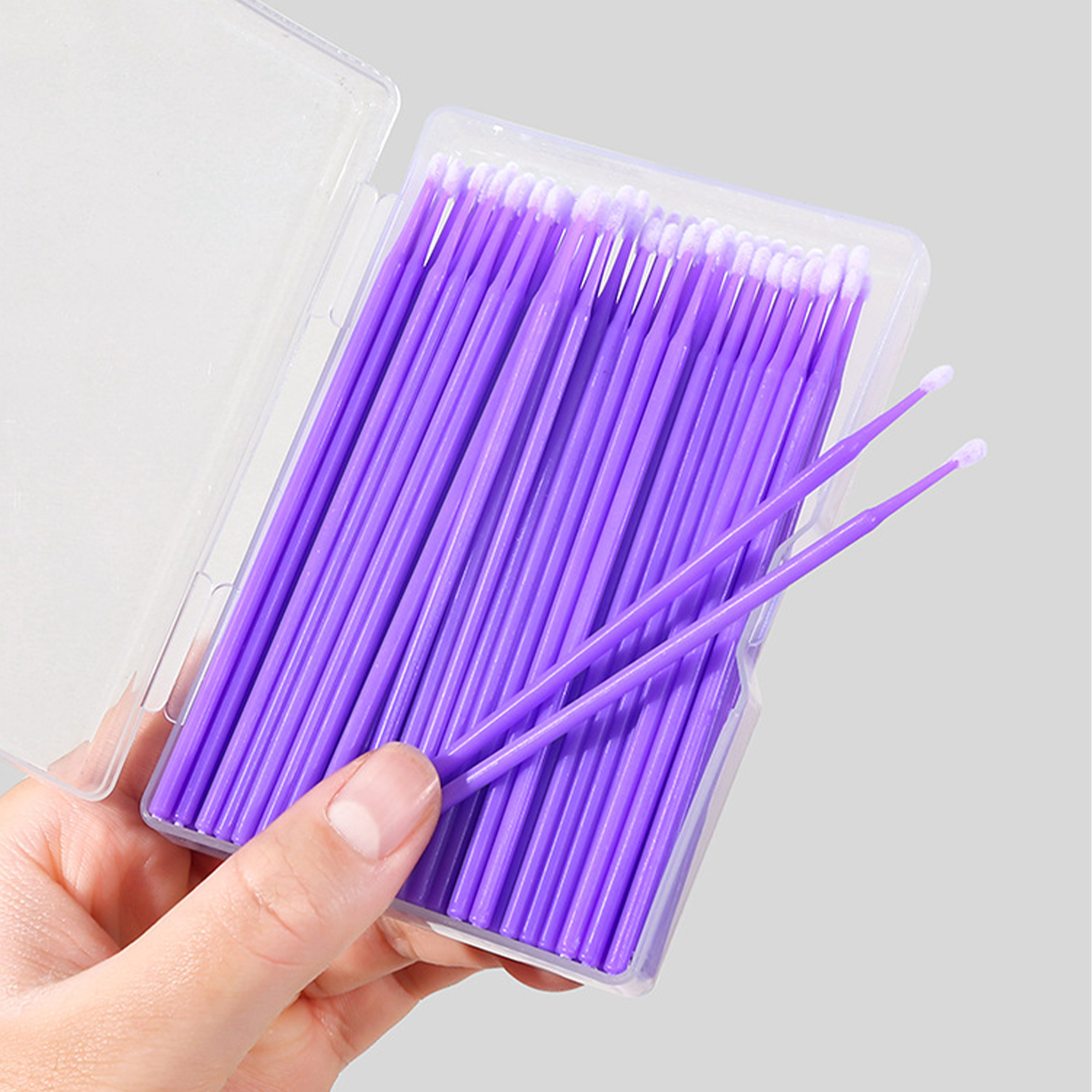 Polypropylene Ultra Fine Makeup Remover Cotton Swab 9