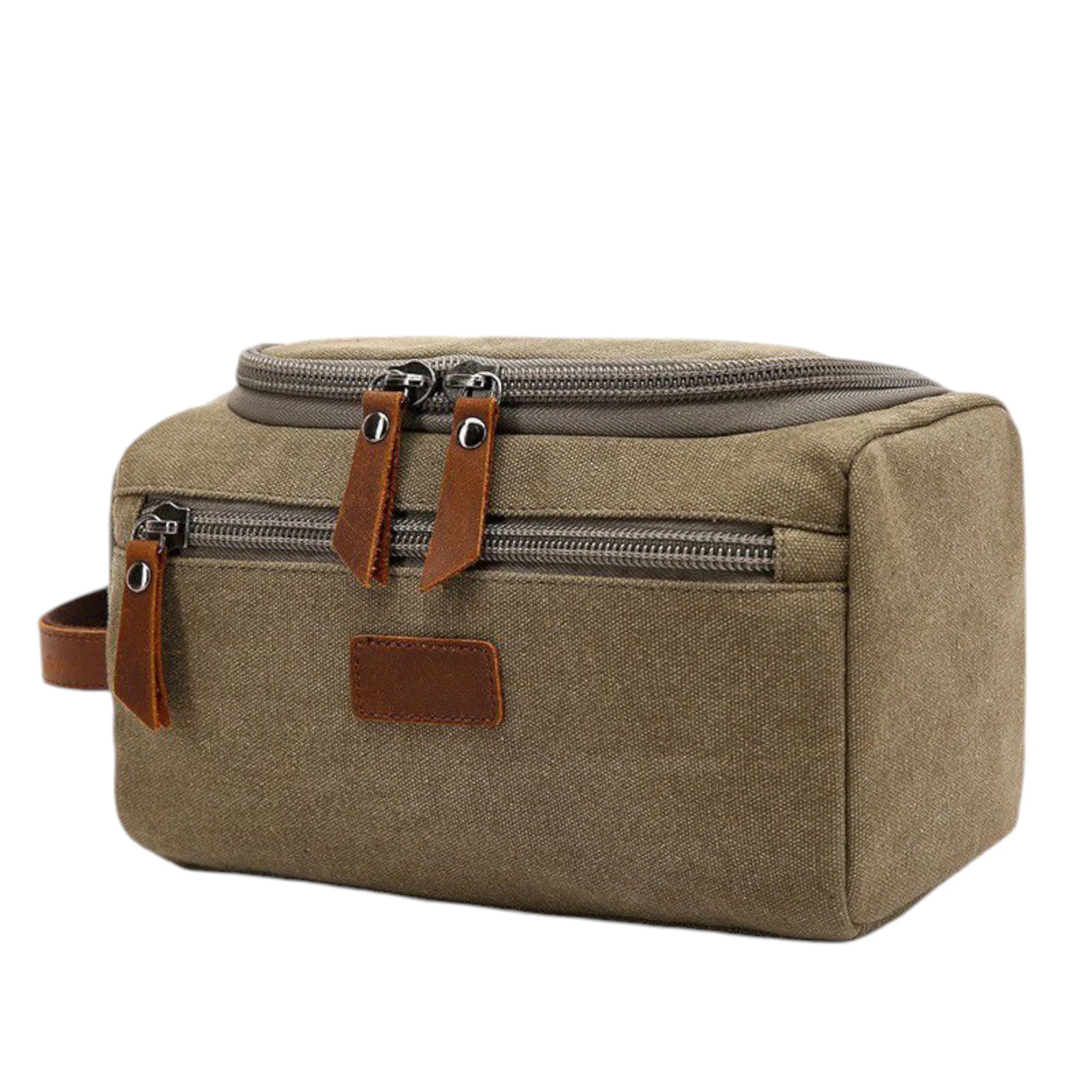 Canvas Personalized Travel Makeup Organizer 8