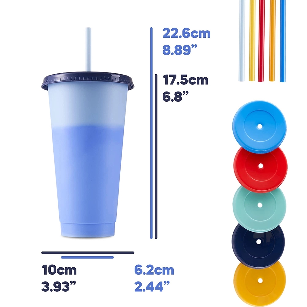 24oz Reusable Color Changing Cup 4