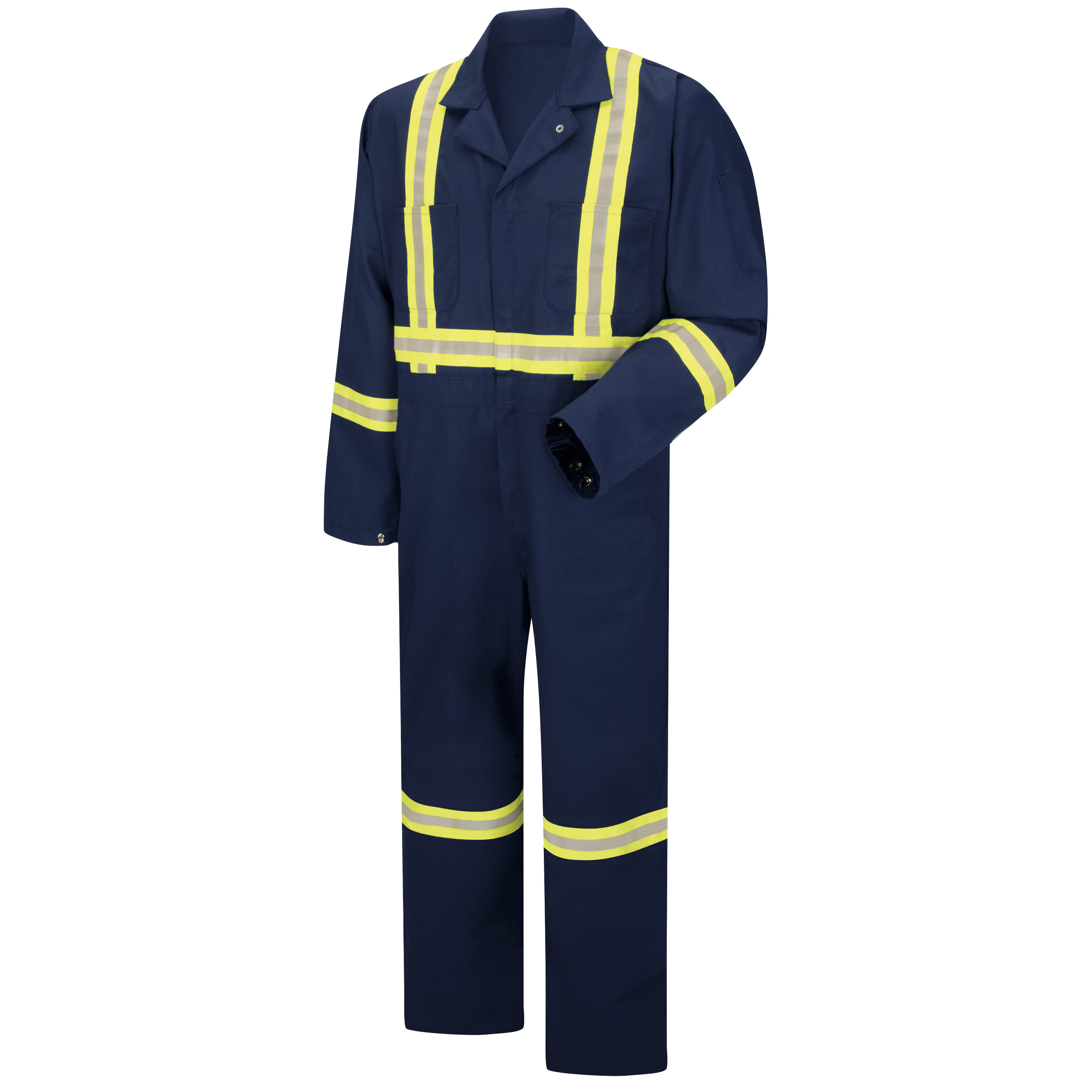 Red Kap® Enhanced Visibility Zip Front Coverall 2