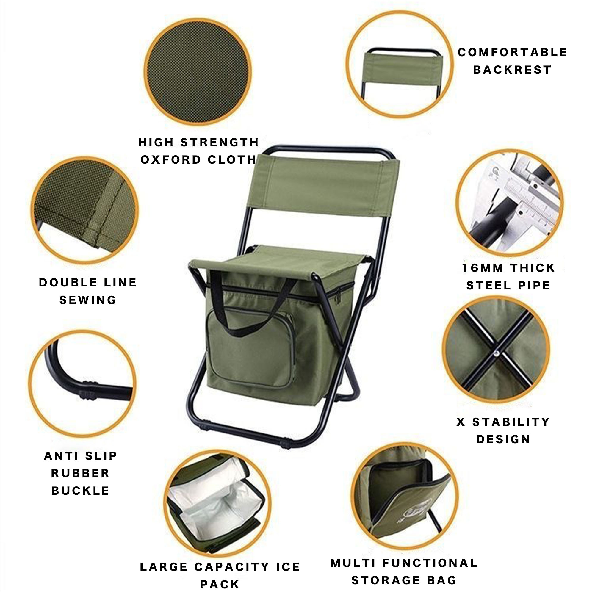 3 in 1 Outdoor Folding Chair 5