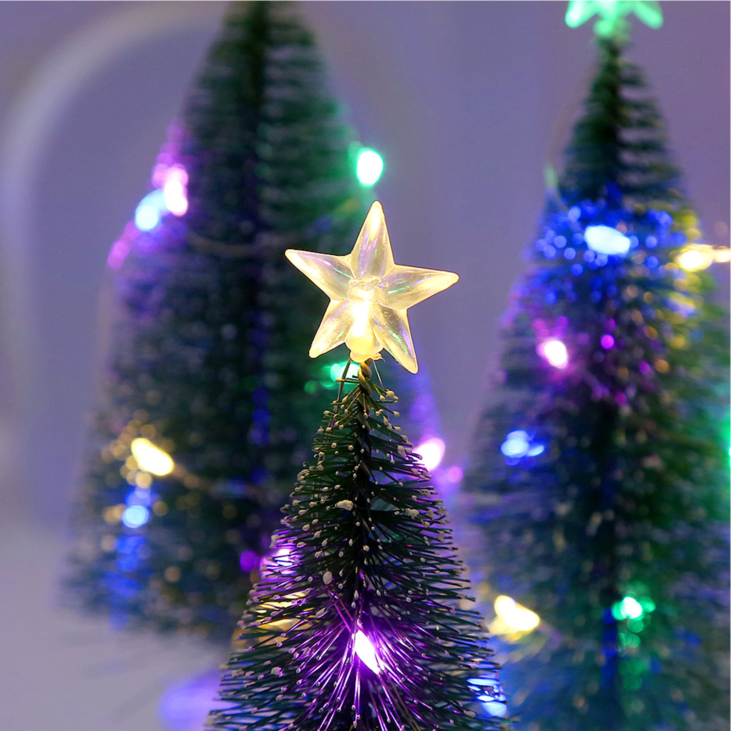 Mini Christmas Tree W/ Led String Light 4