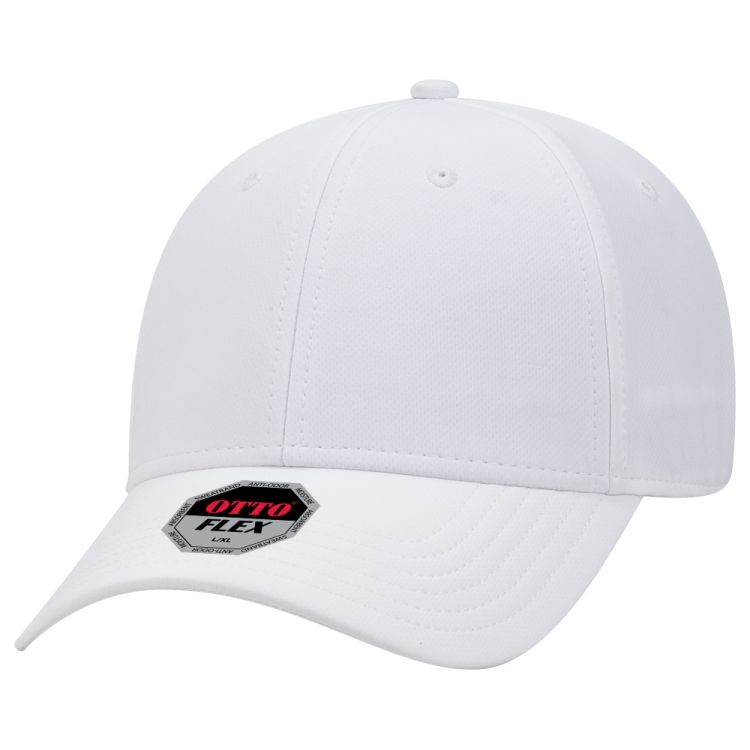 OTTO CAP® OTTO FLEX® Fitted UPF 50+ 6 Panel Low Profile Baseball Cap 1