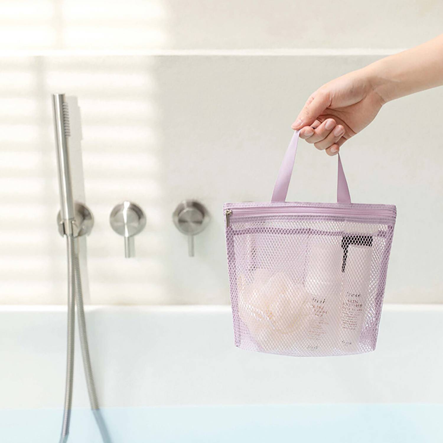 Portable Travel Shower & Gym Organizer Bag 2