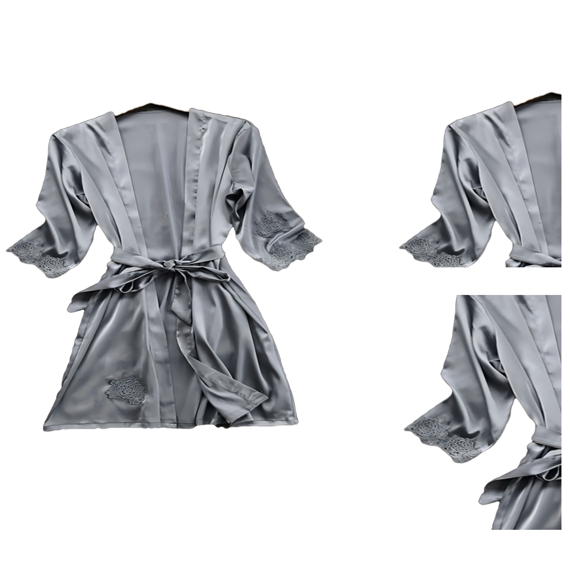 MOQ 10 PCS Luxurious Silk Pajamas 1