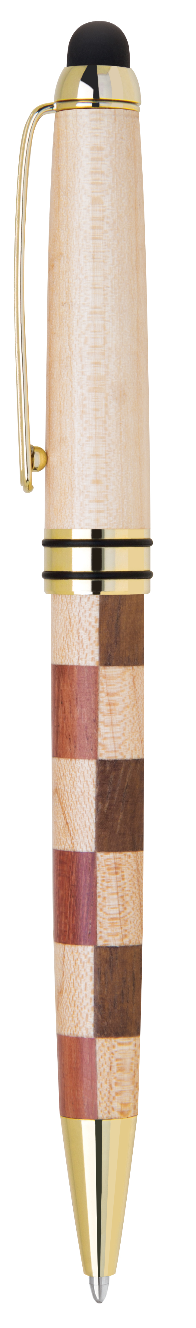 Custom Maple Rosewood Stylus Pen 4