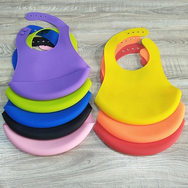 Waterproof Silicone Baby Bibs 3