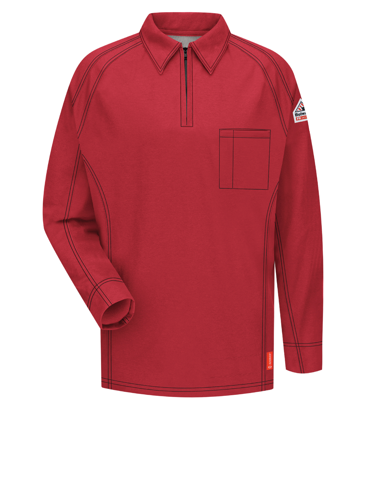Bulwark - Men's iQ Series® Comfort Knit Flame-Resistant Long Sleeve Polo 5