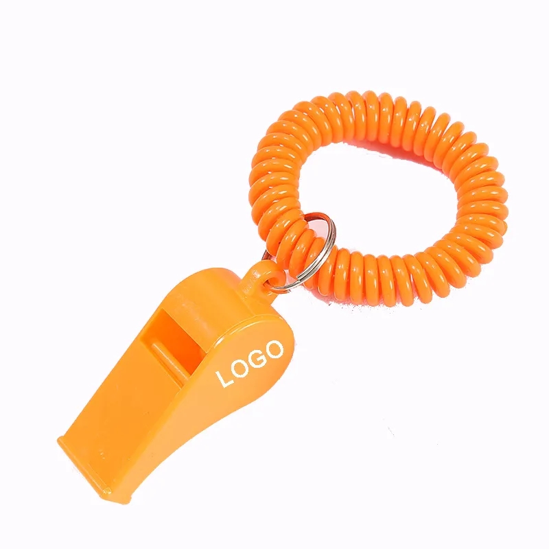 Promotional Whistle Coil Key Chain 9
