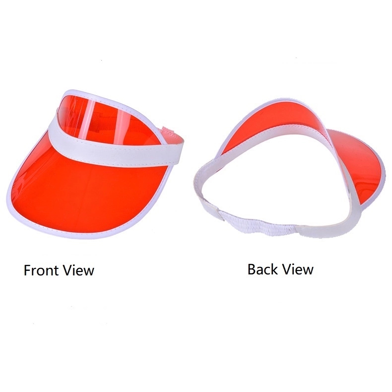 Clear Sun Visor Hat 1
