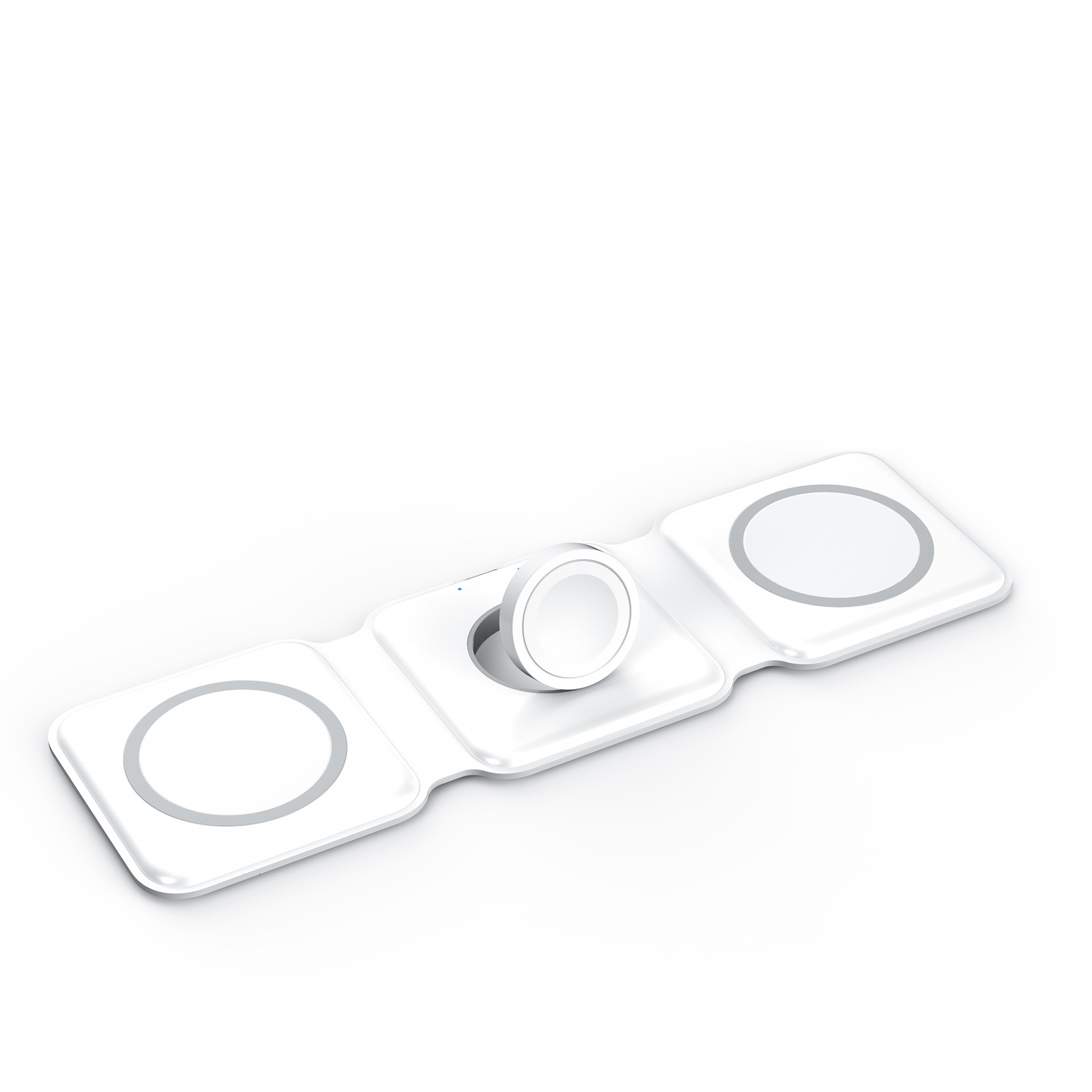 Magnetic Foldable 3 in 1 Charging Station 2