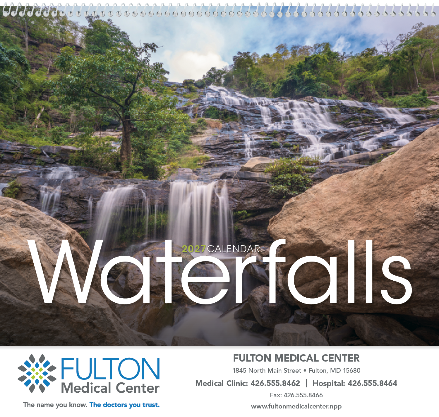 Triumph® Calendars Waterfalls Calendar 42