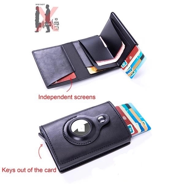 Slim Wallet With Money Clip Rfid Credit Card Holder 3