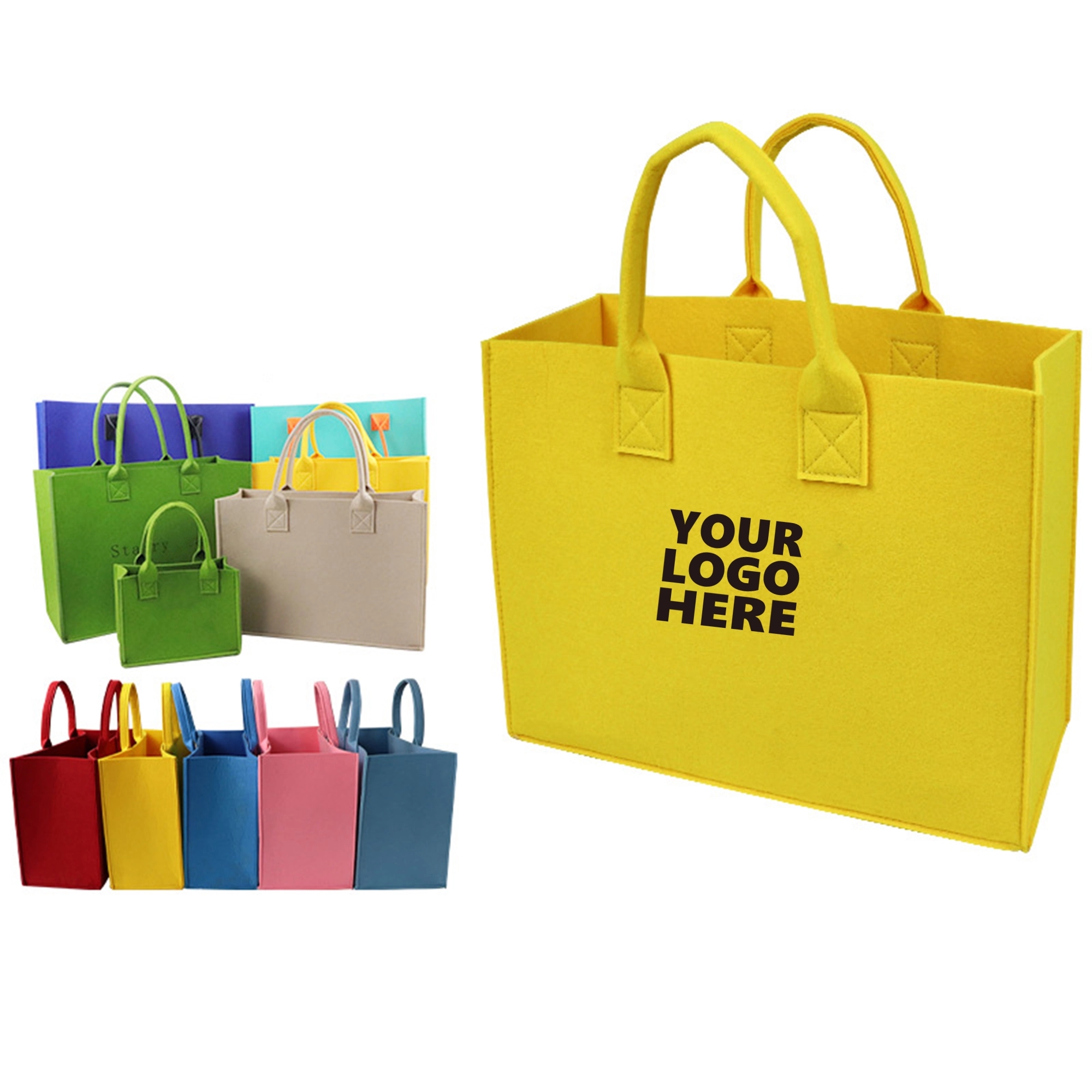 Felt Tote Bag MOQ100