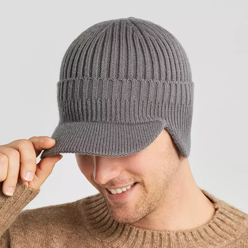 Ear Protection Knitted Beanie Hat 2