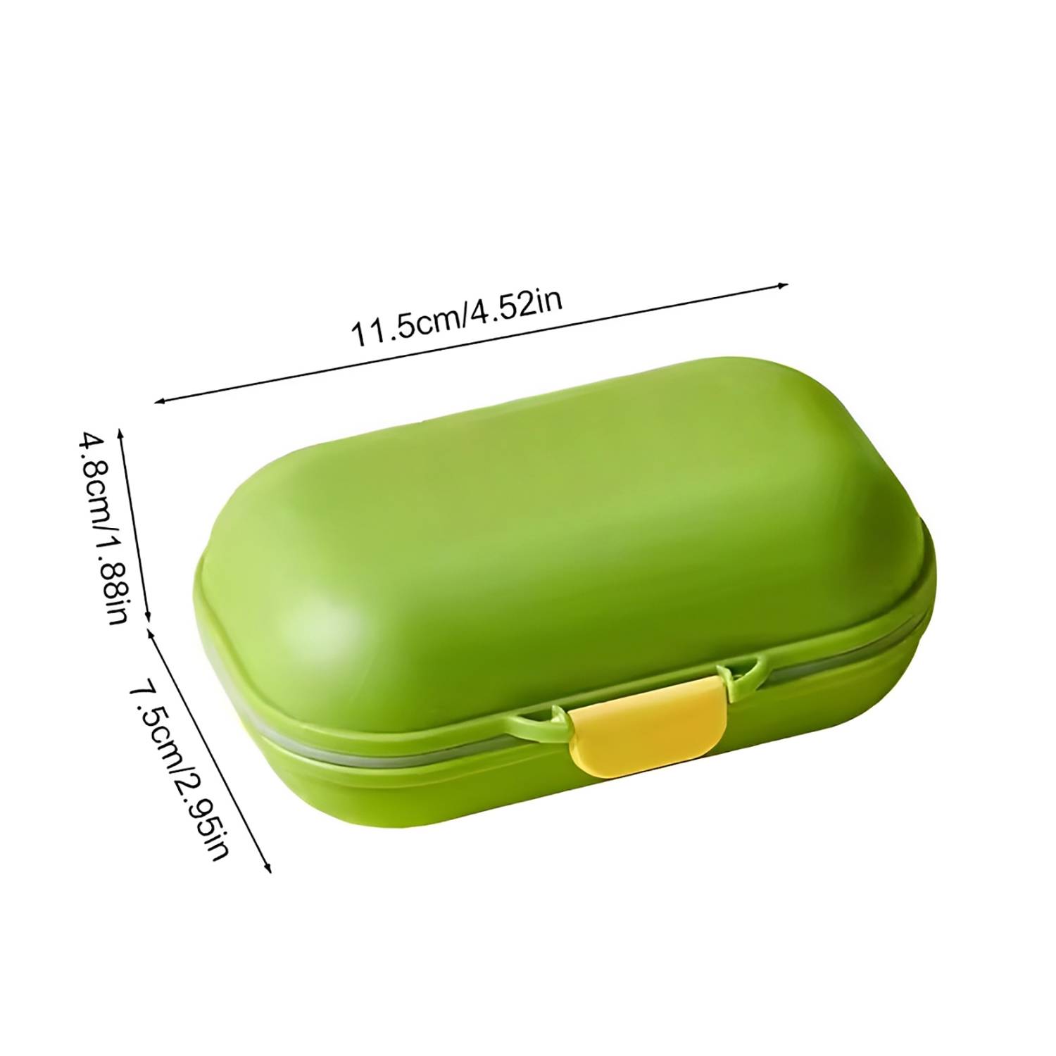 Portable Plastic Soap Box w/ Drain Tray 6