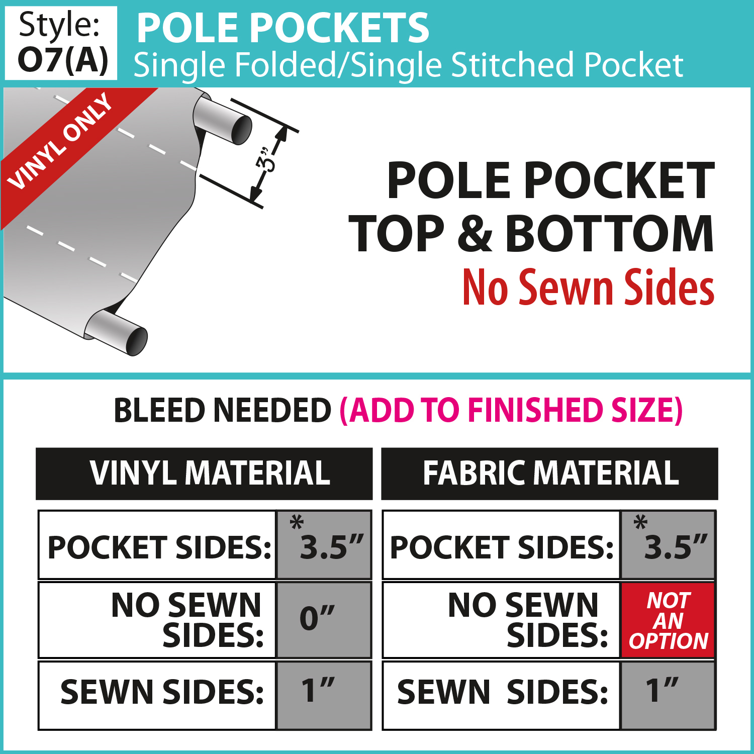 2' x 4' 10 oz. Vinyl Banner Single-Sided 9