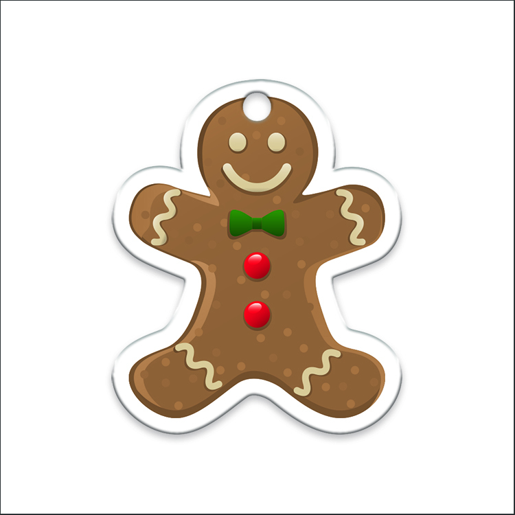 Gingerbread Man Ornament
