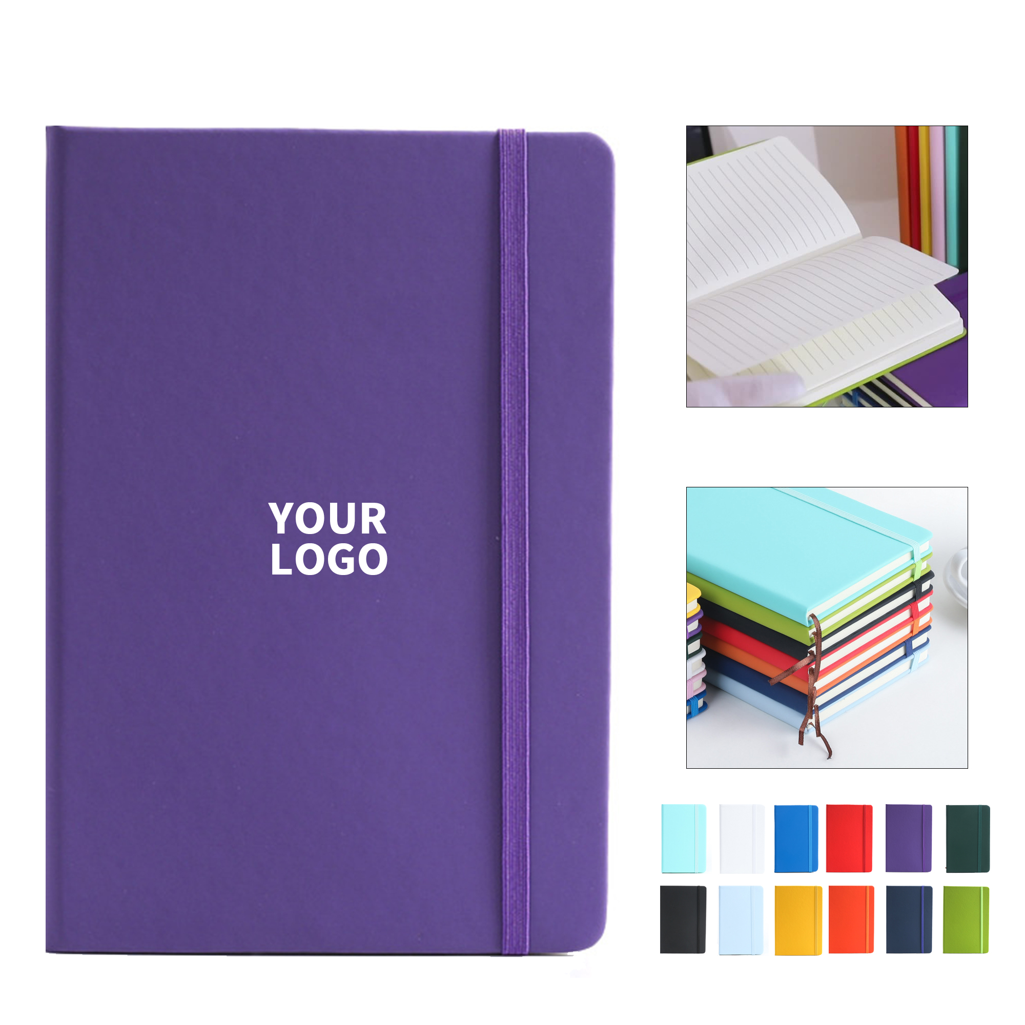 Hardcover Business Notebook A5 Size Design 7