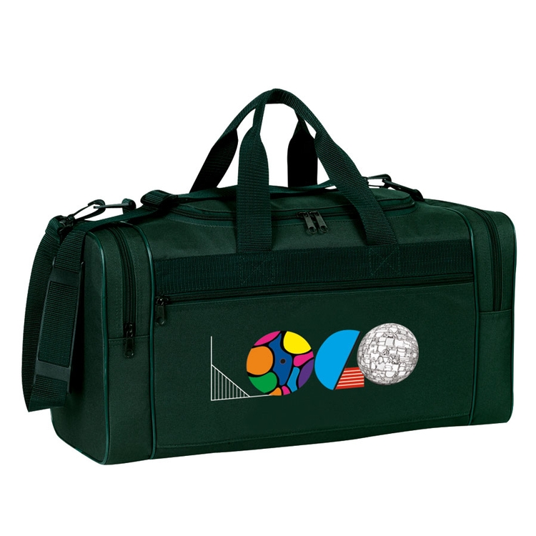 Promotional Travel Bag w/ U Zippered Mouth 1