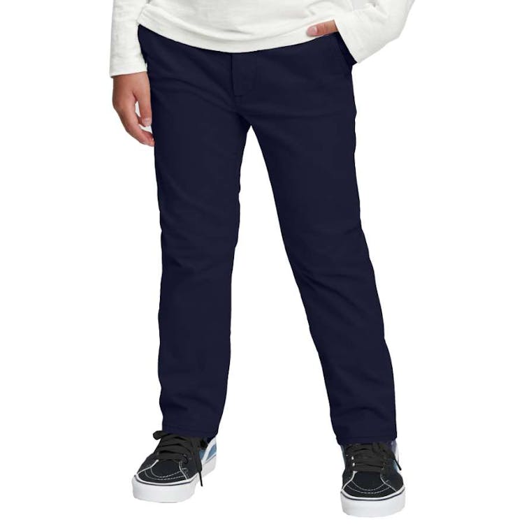 Boys' Chino Uniform Pants - Navy 14 2