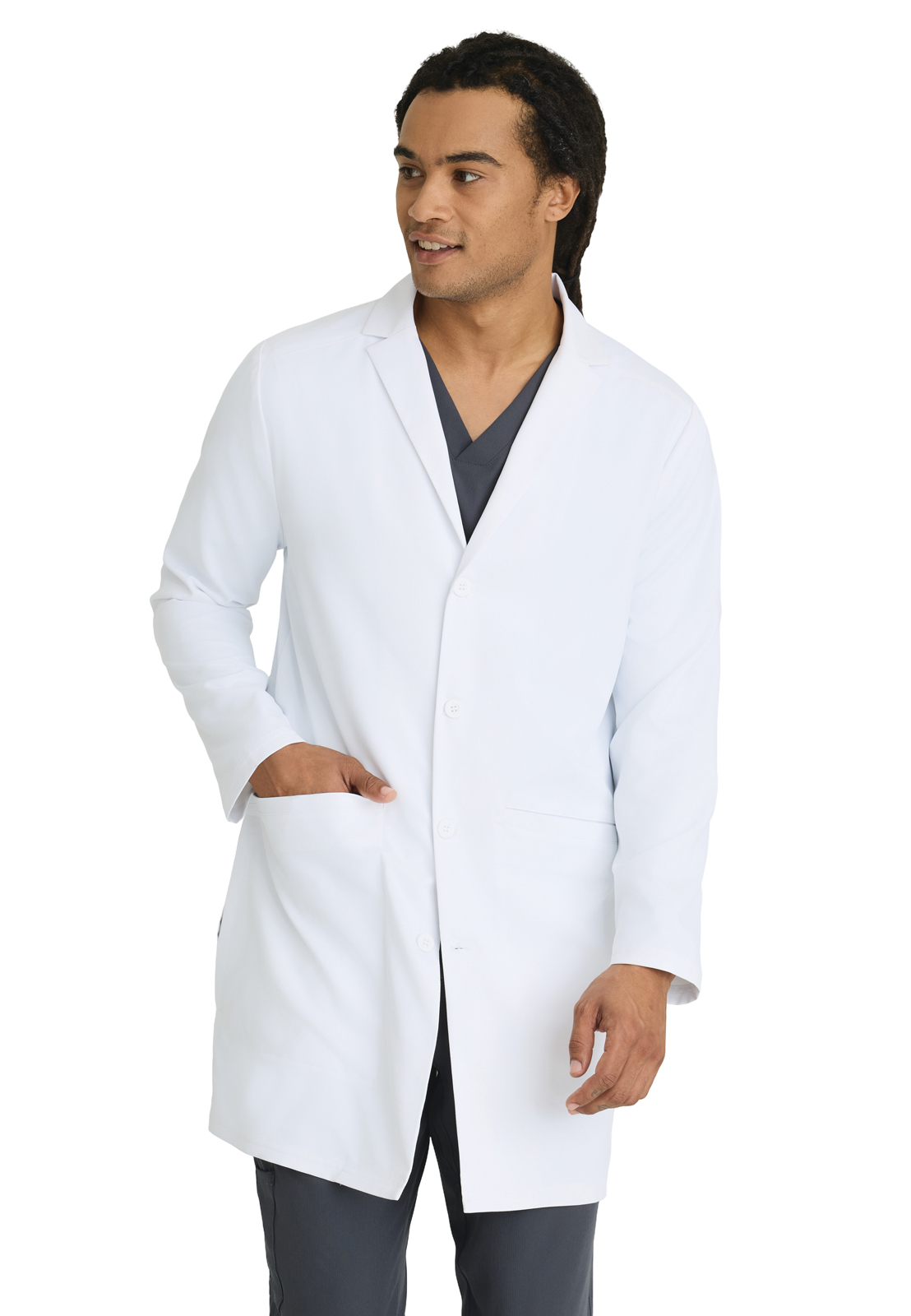 Skechers - Men's Three-Pocket 36" Mid-Length Emerge Lab Coat 4