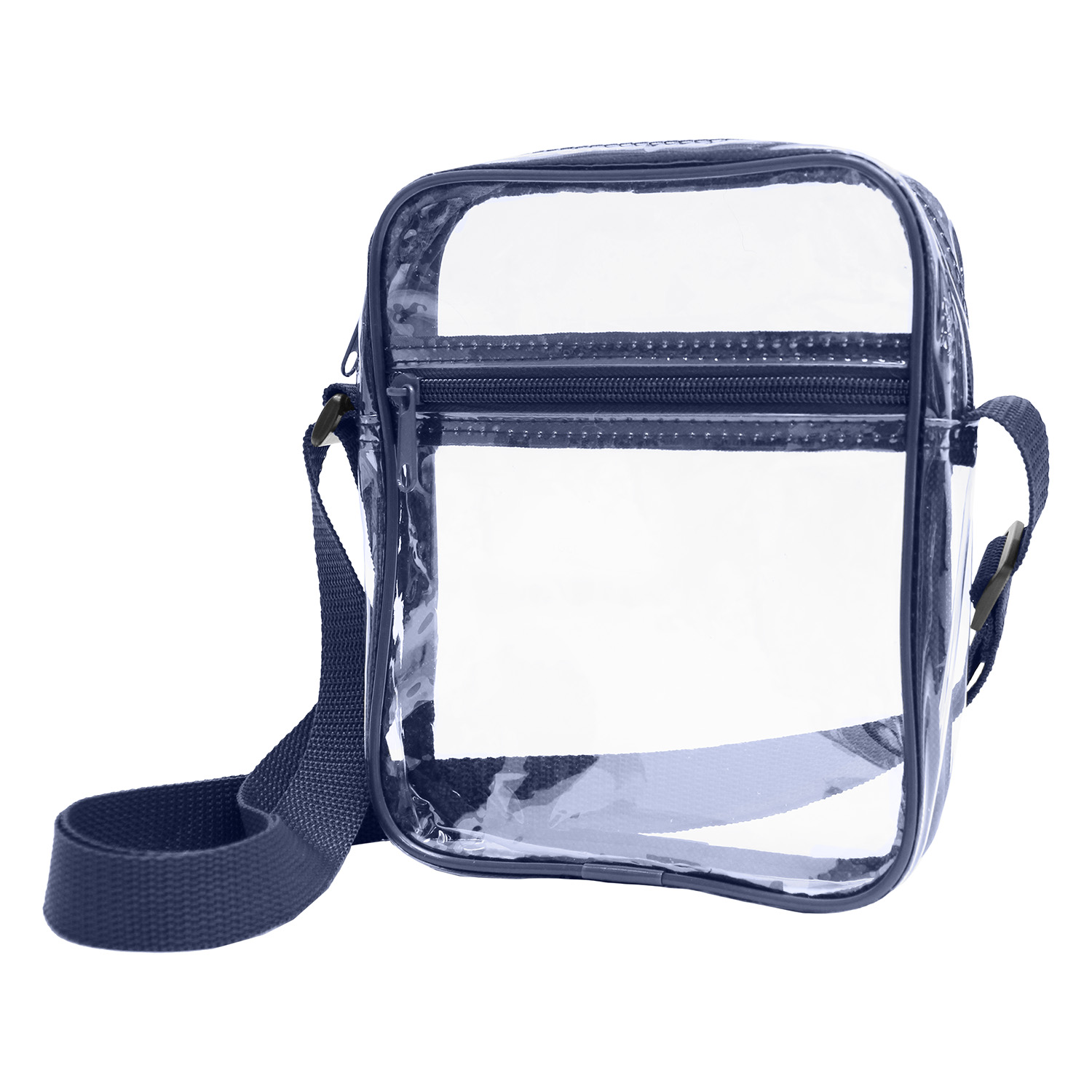 Clear PVC Crossbody Shoulder Bag