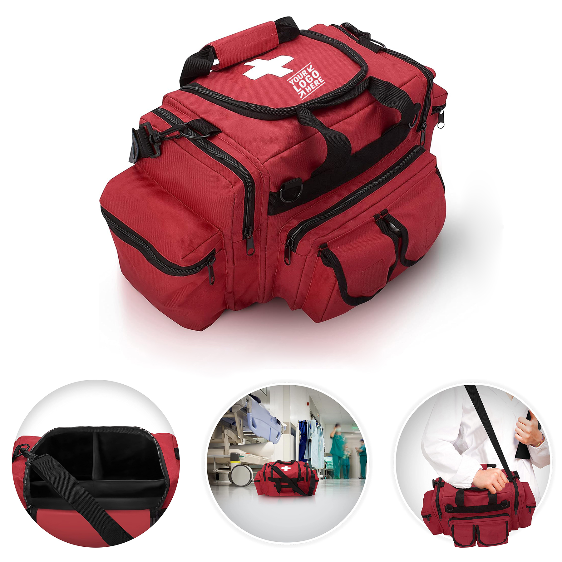 First Aid Responder EMS Emergency Medical Trauma Bag 2