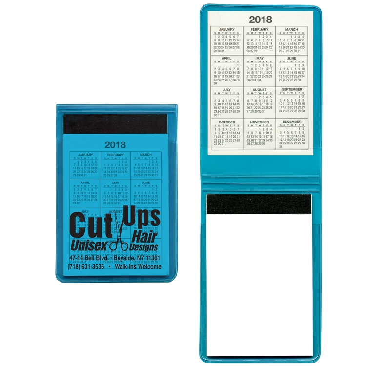 Translucent Vinyl Memo Book with 30-Page Pad 1