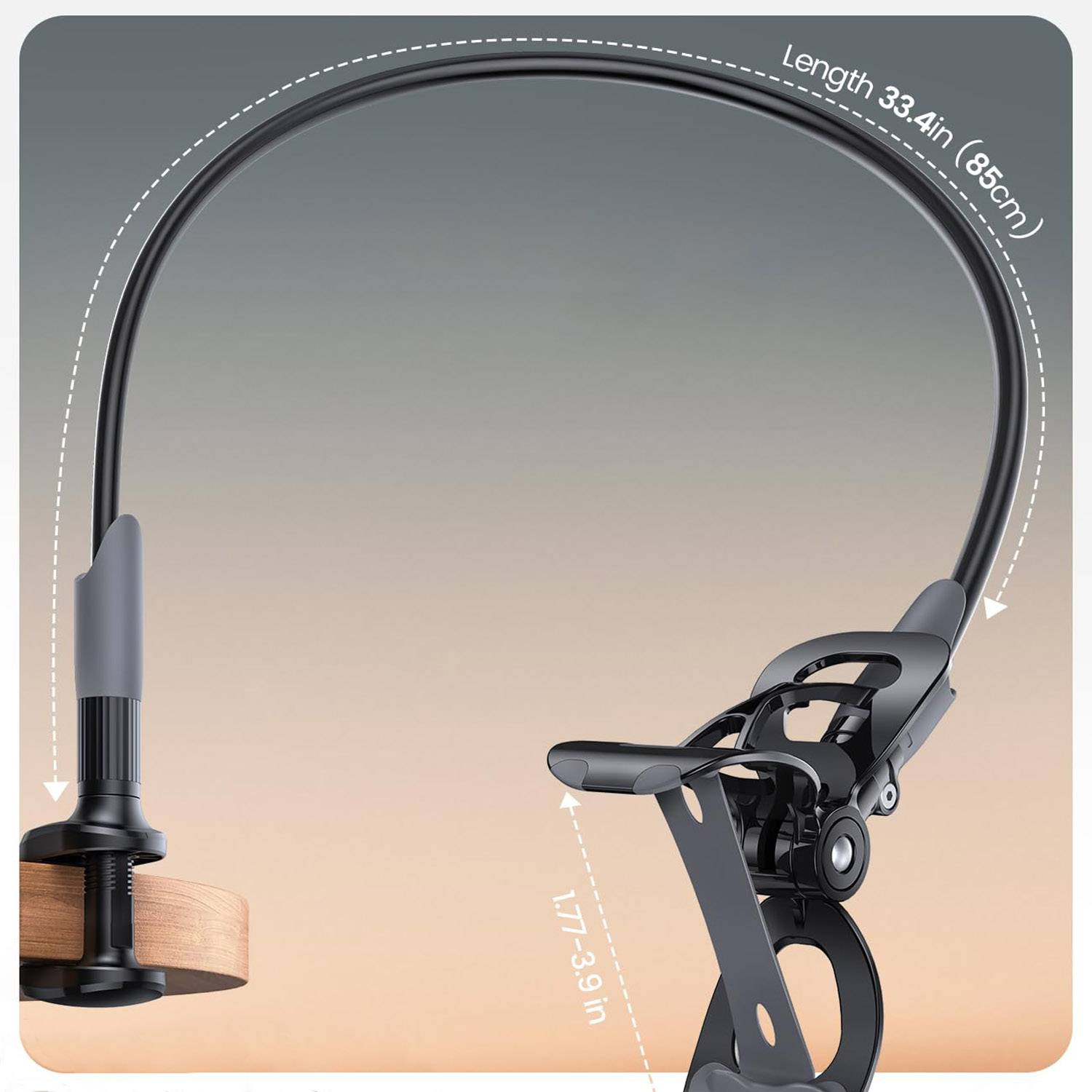 Adjustable Gooseneck Phone Holder 4