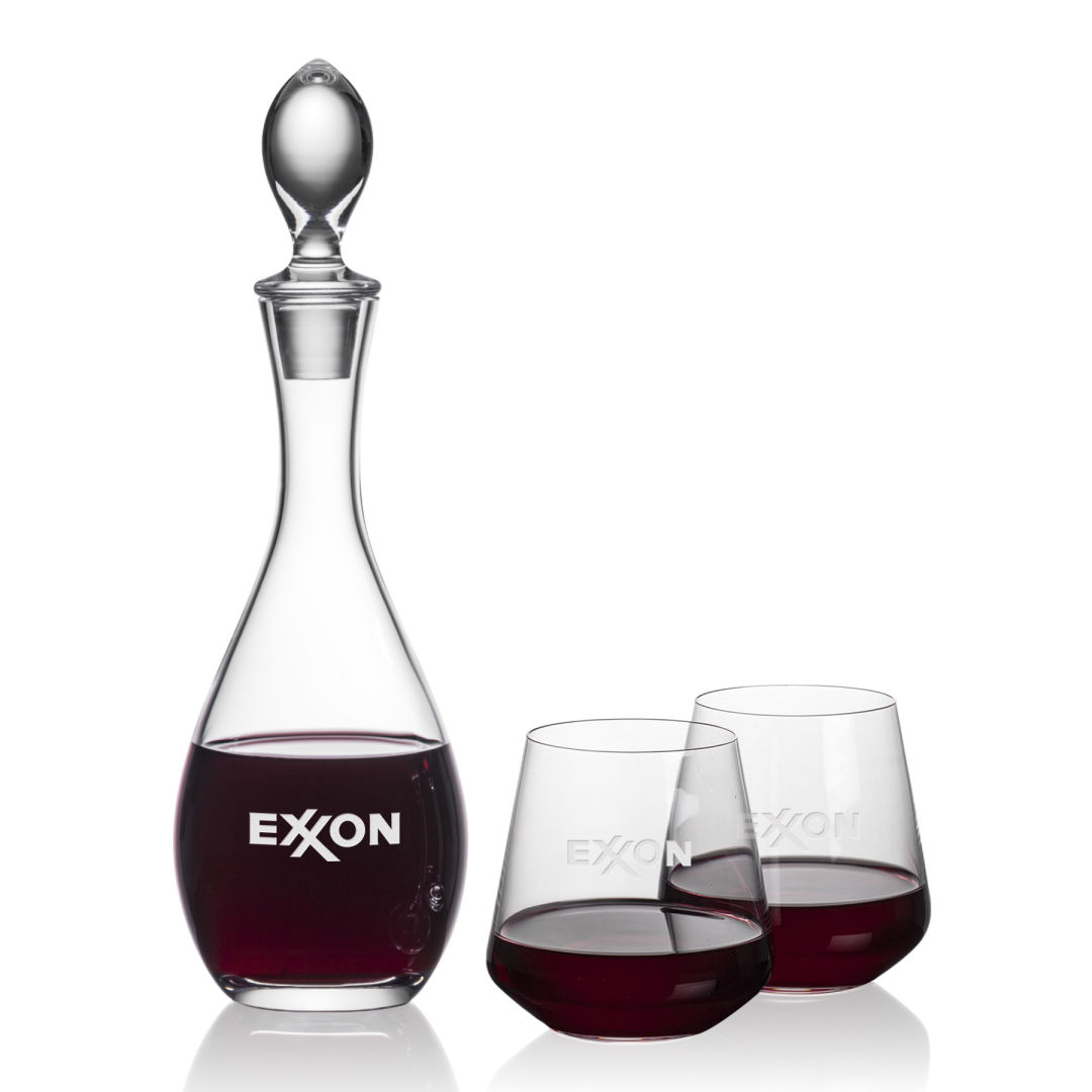 Malvern Decanter & Cannes Stemless Wine 2