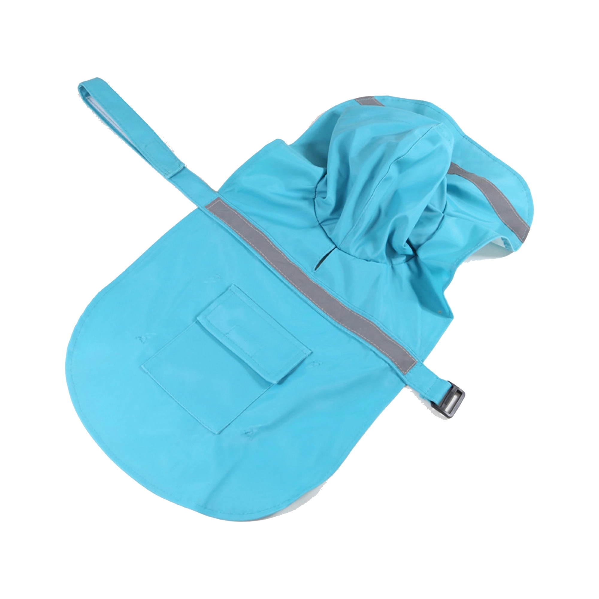 Medium Reflective Waterproof Dog Raincoat 7