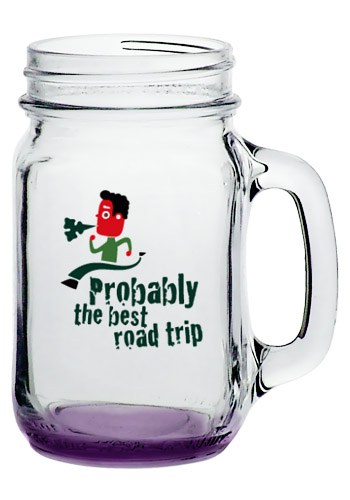 16 oz. Libbey Mason Jars with Handles 14