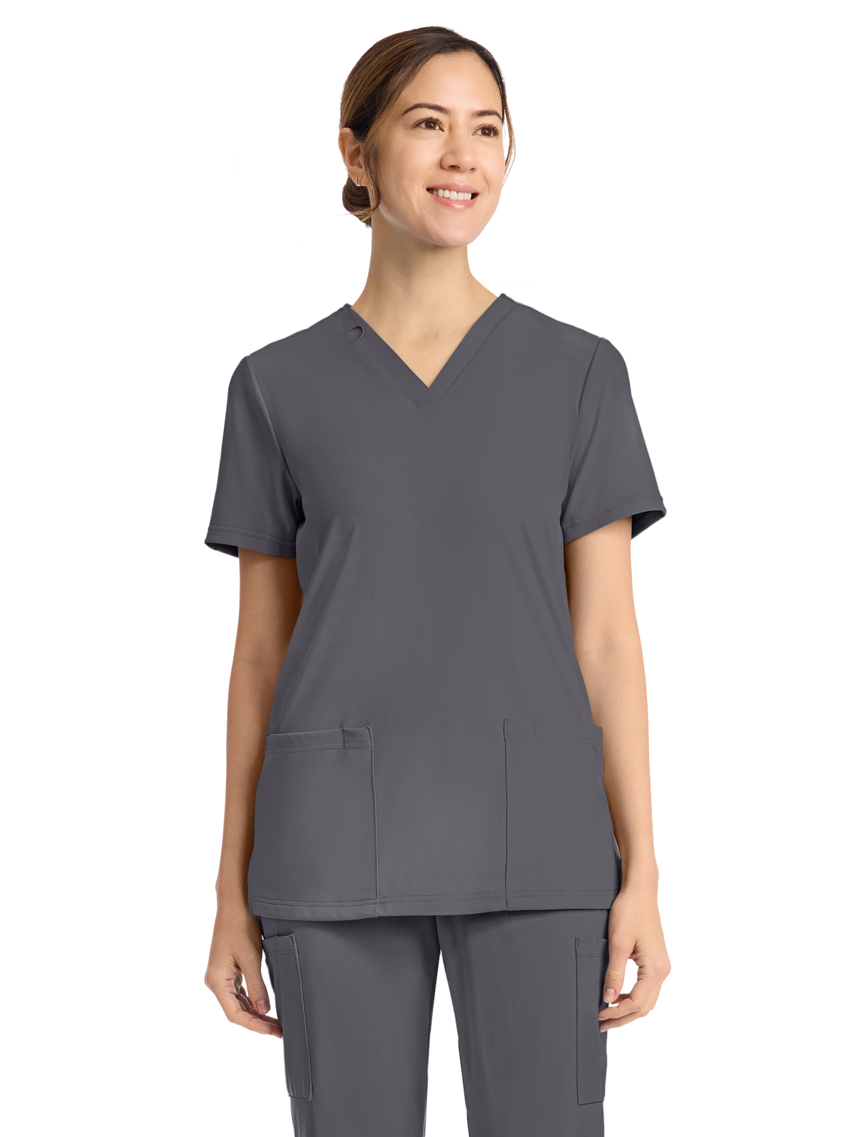 Cherokee - Cherokee Achieve - Women's 2-Pocket V-Neck Top 22