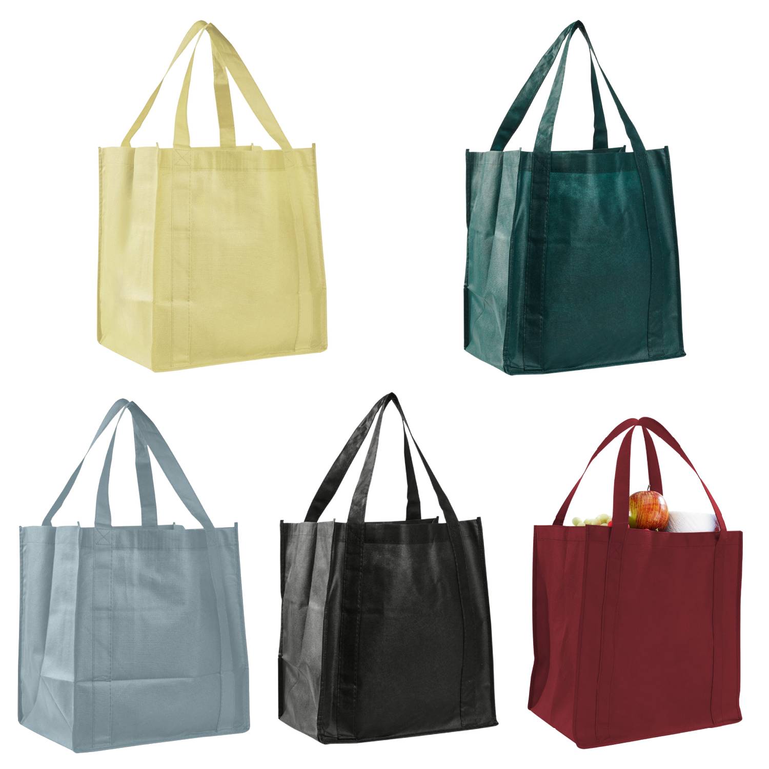 Polypropylene Gusset Grocery Tote Bag 13