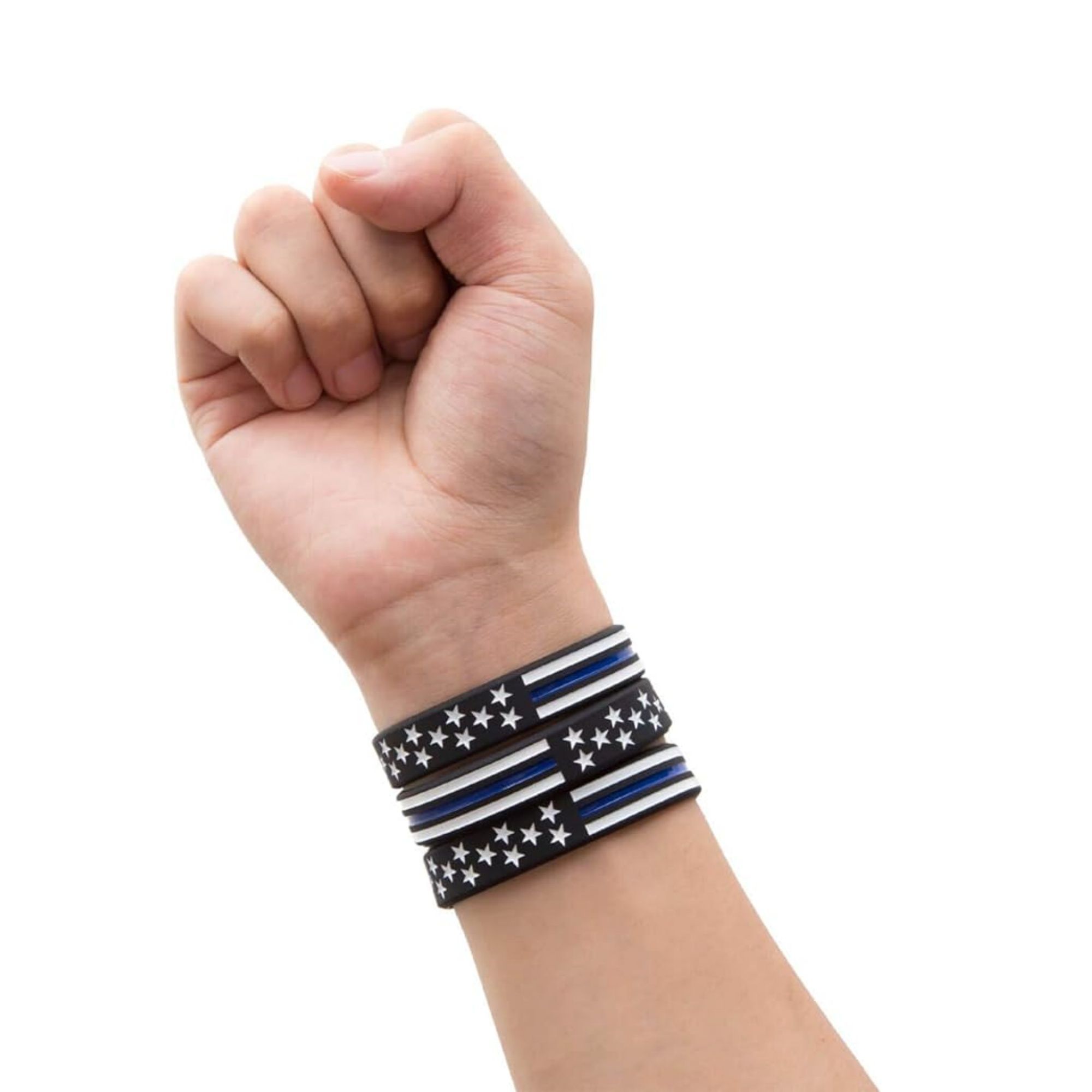 American Flag Silicone Wristband 3