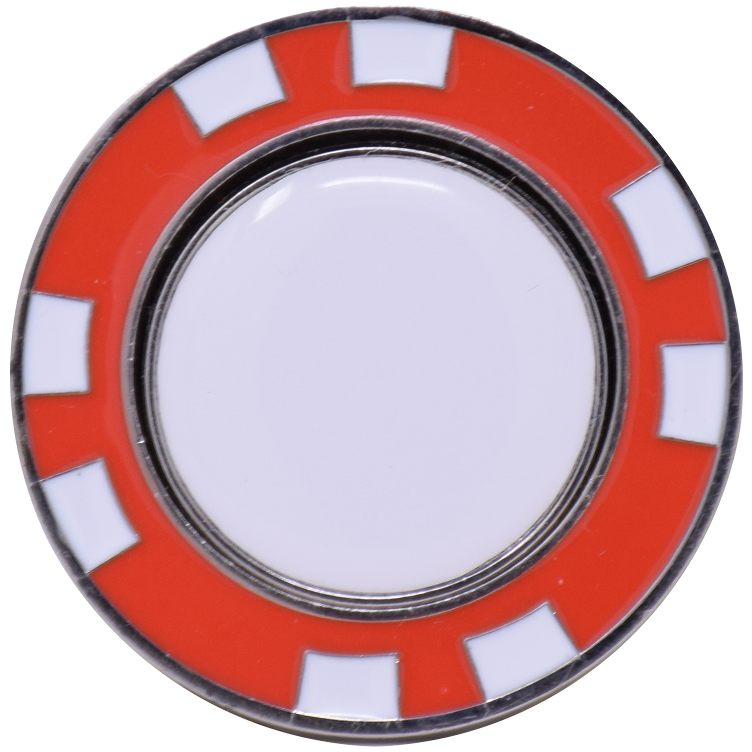 Metal Poker Chip with Removable Ball Marker 7
